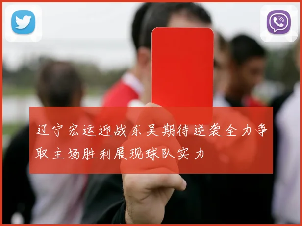 辽宁宏运迎战东吴期待逆袭全力争取主场胜利展现球队实力